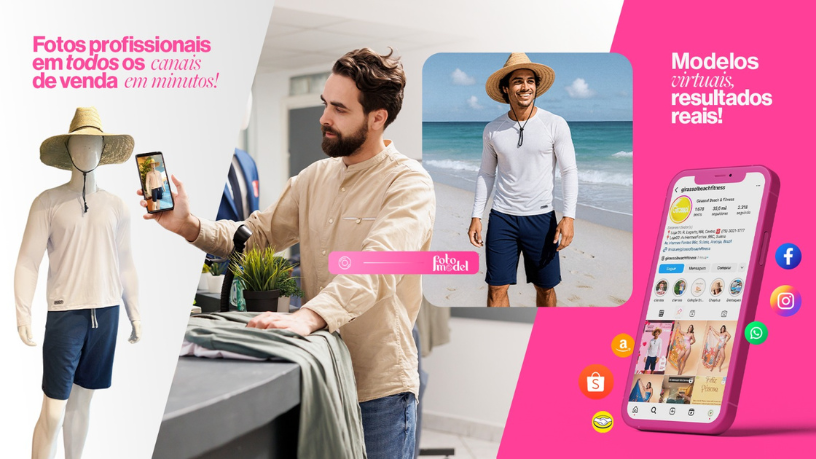 Reforce o posicionamento da sua marca com imagens impactantes, como recomenda a FotoModel.