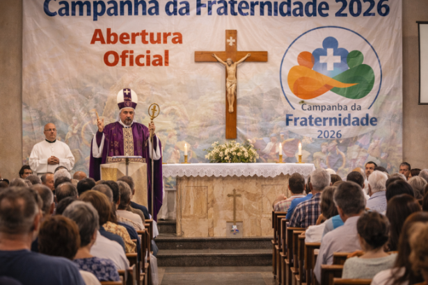 Evento católico marca abertura da Campanha da Fraternidade 2026 e mobiliza comunidades