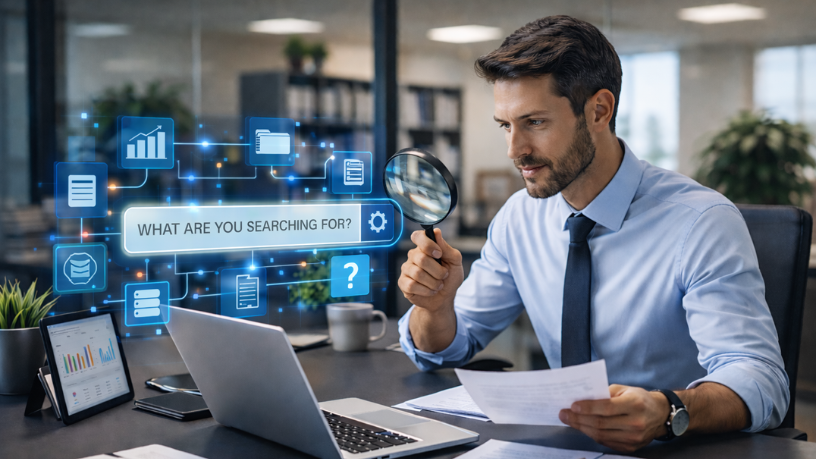 Nexdata Tecnologia Ltda questiona como encontrar dados certos no momento certo.